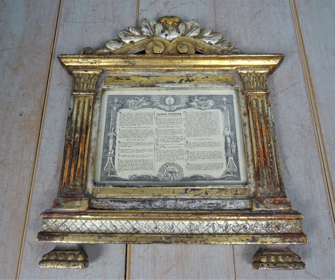  Italian Cartagloria Altar Gilt Frames